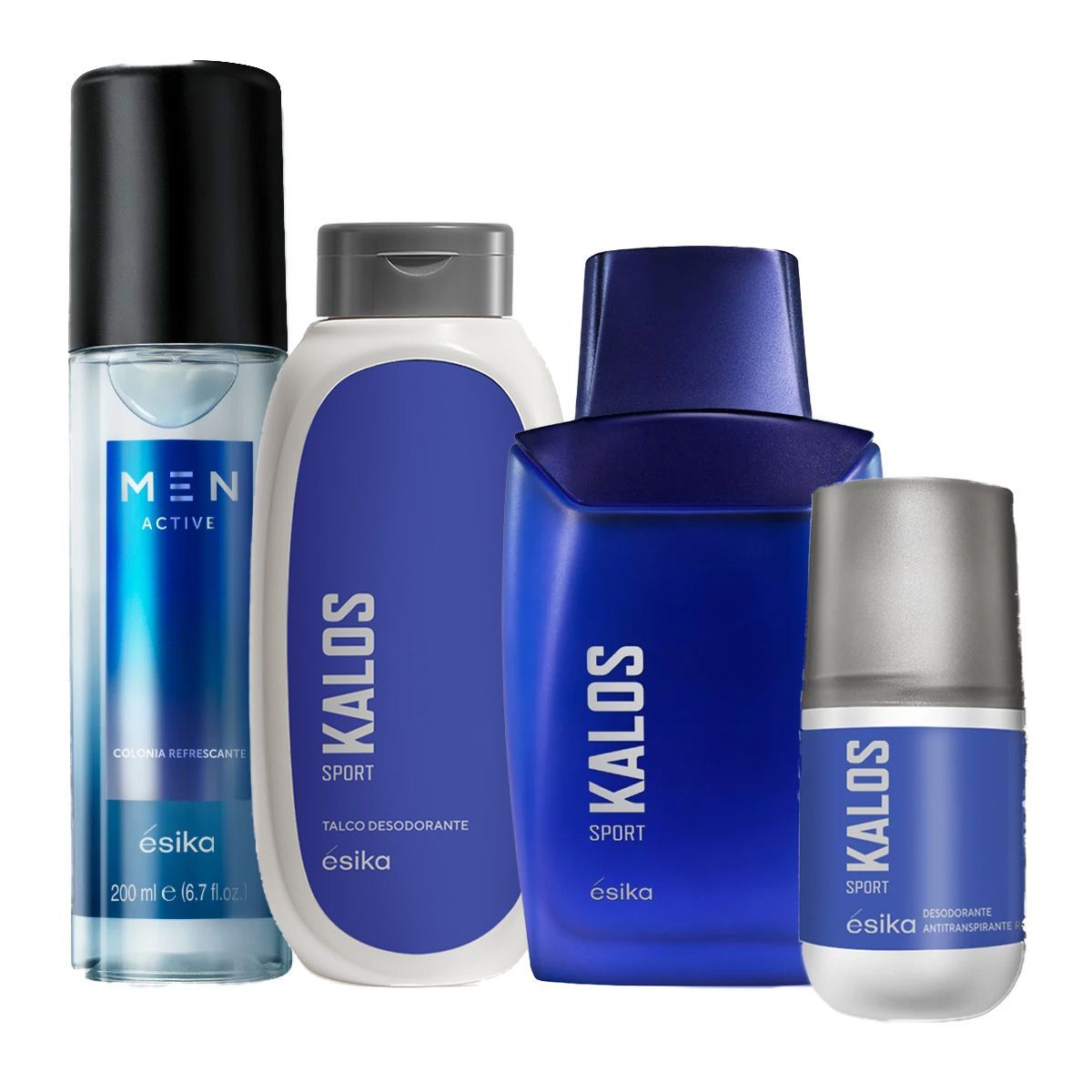 ESIKA - Kalos Sport Colonia con Talco Desodorante y Refresh