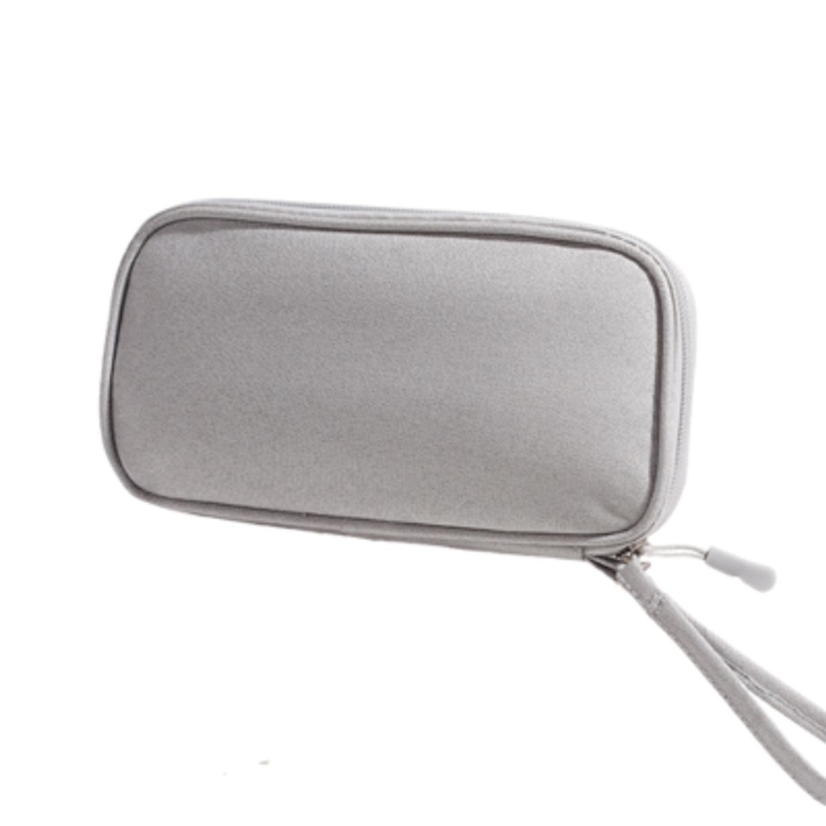 GENERICO - Bolsa Organizador de Accesorios y Cables impermeable con Asa Gris