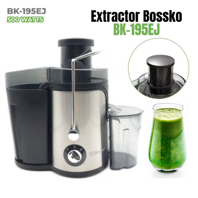 BOSSKO - Extractor De Jugos Bossko  BK-195EJ - 500 W