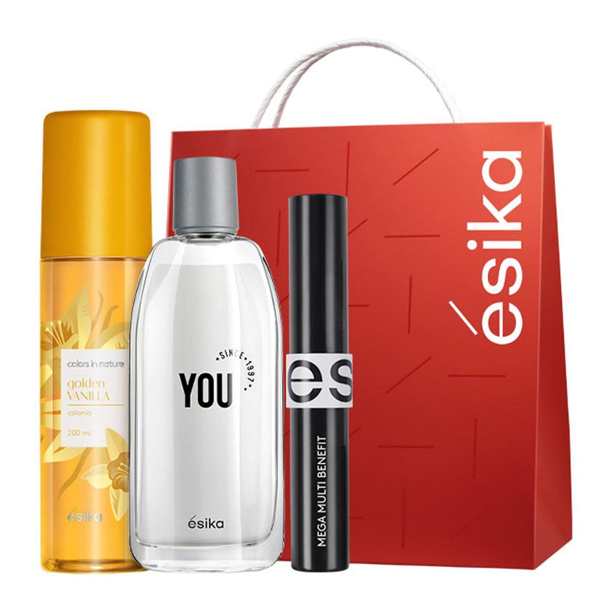 ESIKA - You Fragancia 90ml con Máscara Multi Benefit y Colonia Vainilla