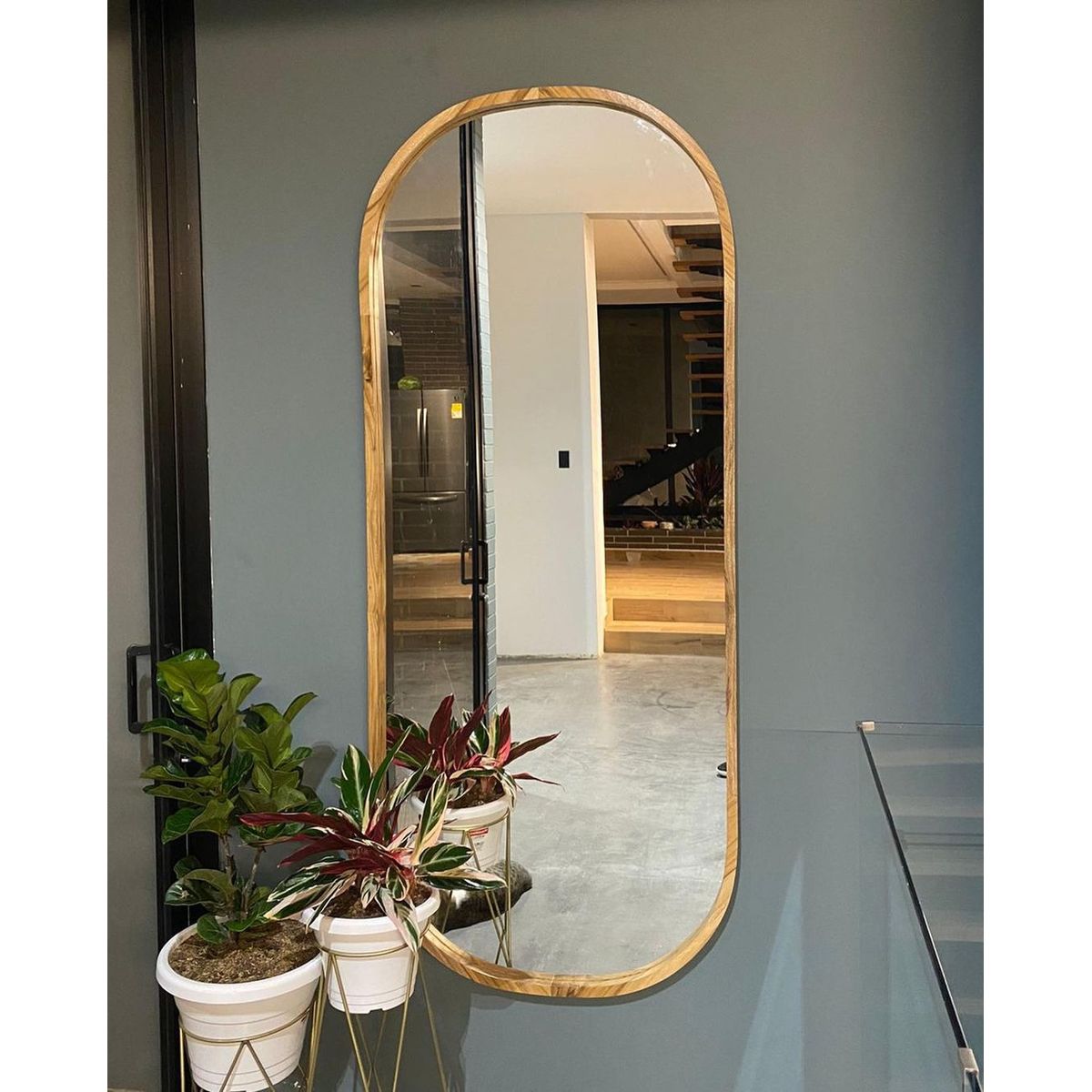 GENERICO - Espejo Ovalado Rustico