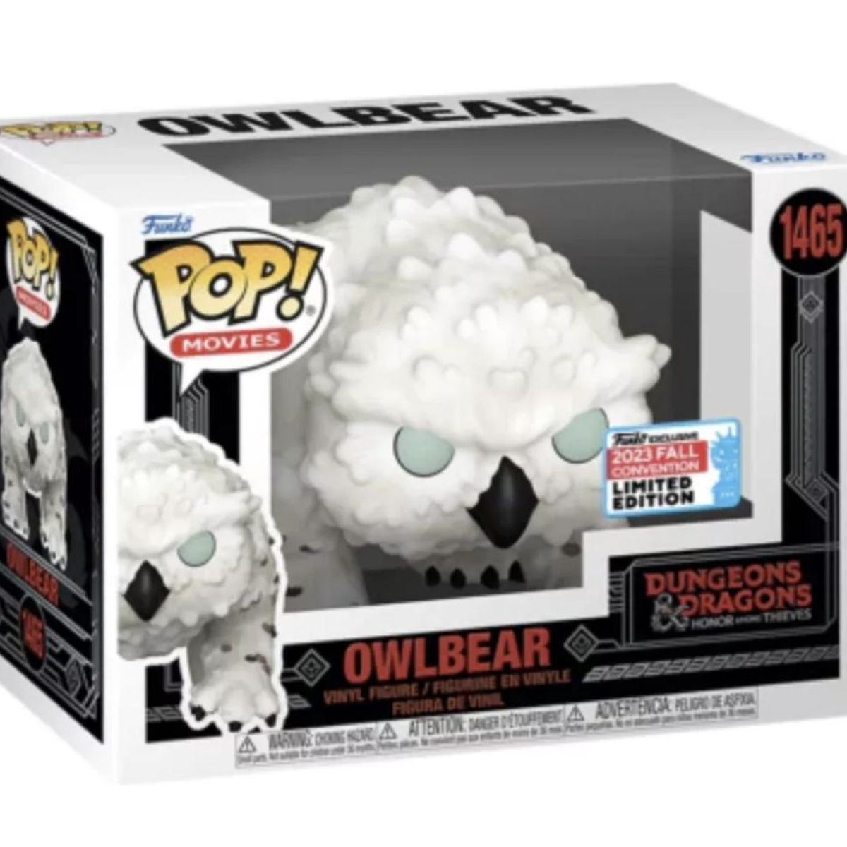FUNKO - Owlbear Funko Pop 1465 Dungeons & Dragons Exclusivo