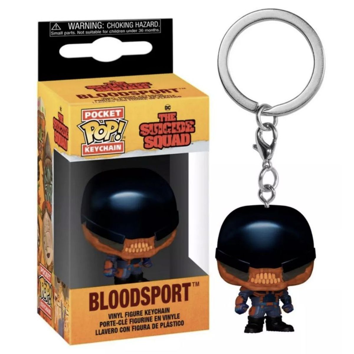 FUNKO - Bloodsport Llavero Keychain Funko Pop Escuadron Suicida