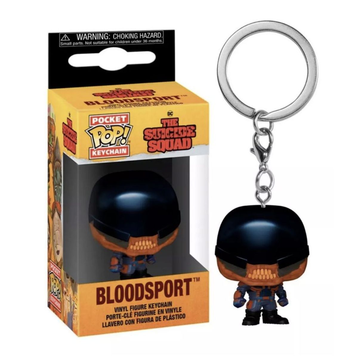 FUNKO - Bloodsport Llavero Keychain Funko Pop Escuadron Suicida