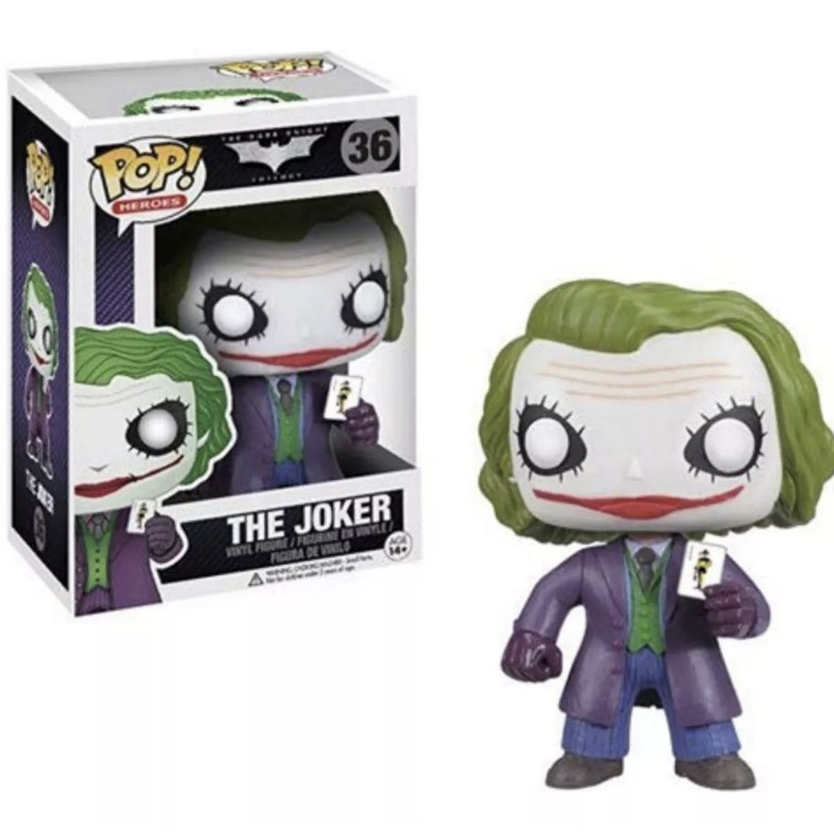 FUNKO - The Joker Funko Pop 36 Batman Dark Knight Original