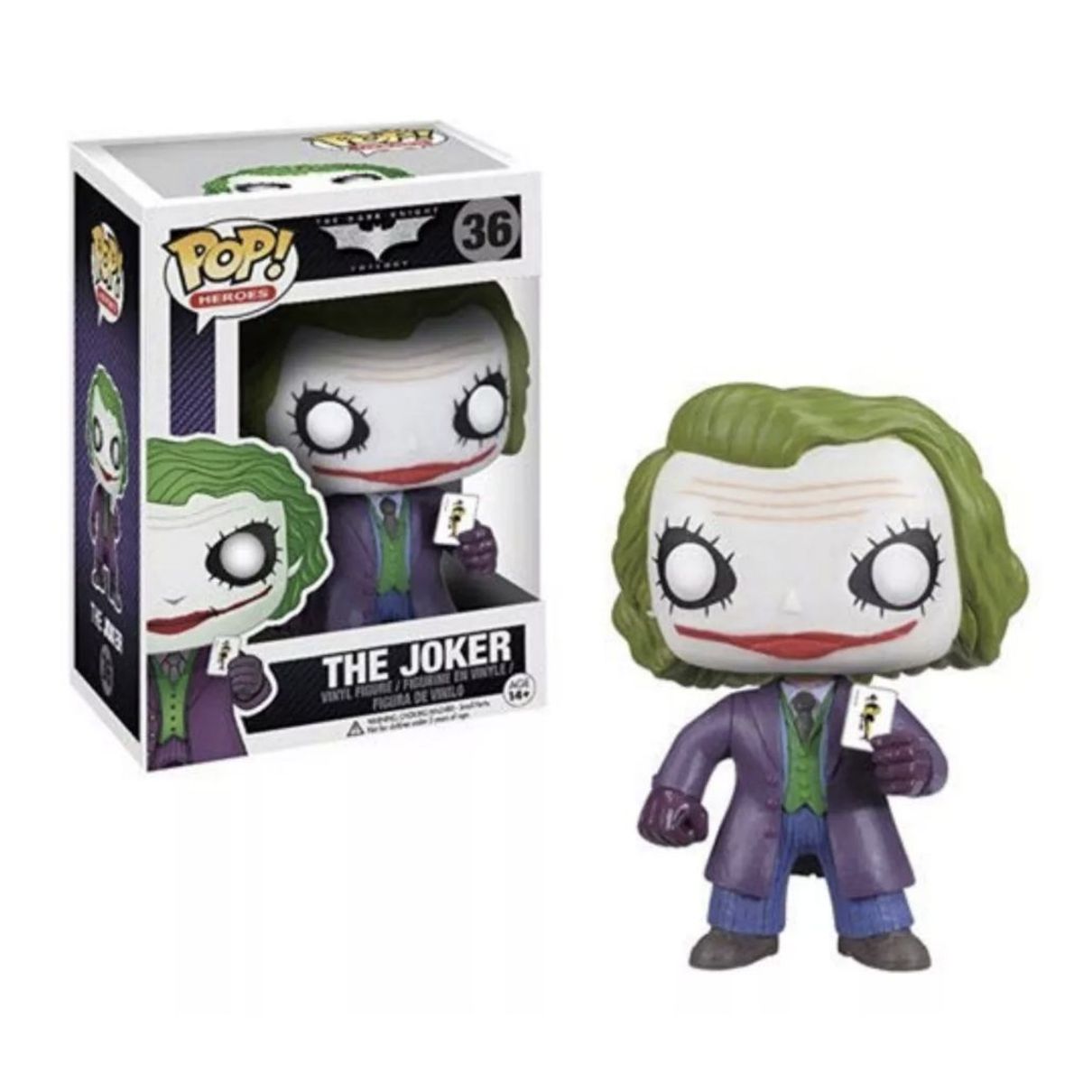 FUNKO - The Joker Funko Pop 36 Batman Dark Knight Original