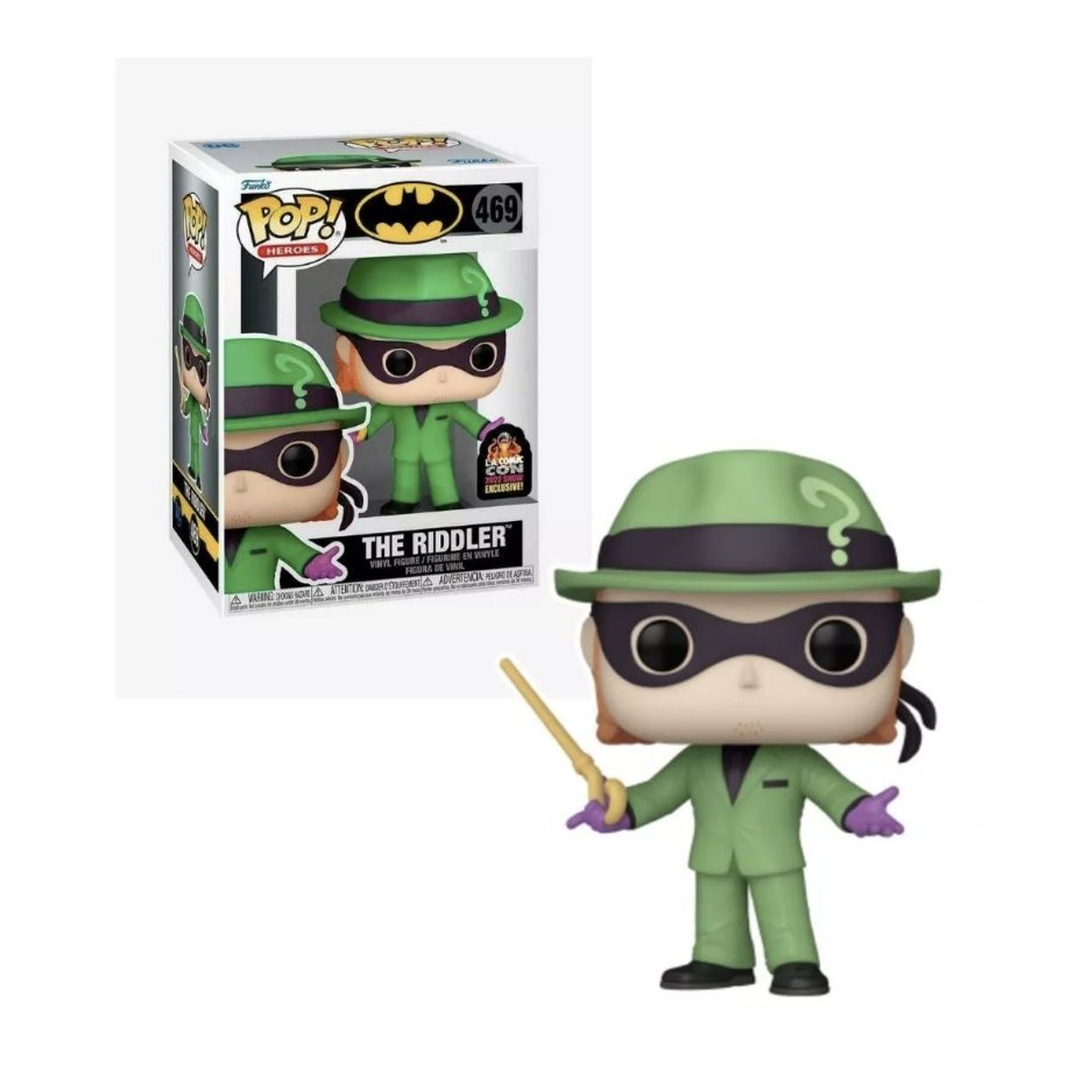 FUNKO - The Riddler Funko Pop 469 Dc Batman Exclusivo