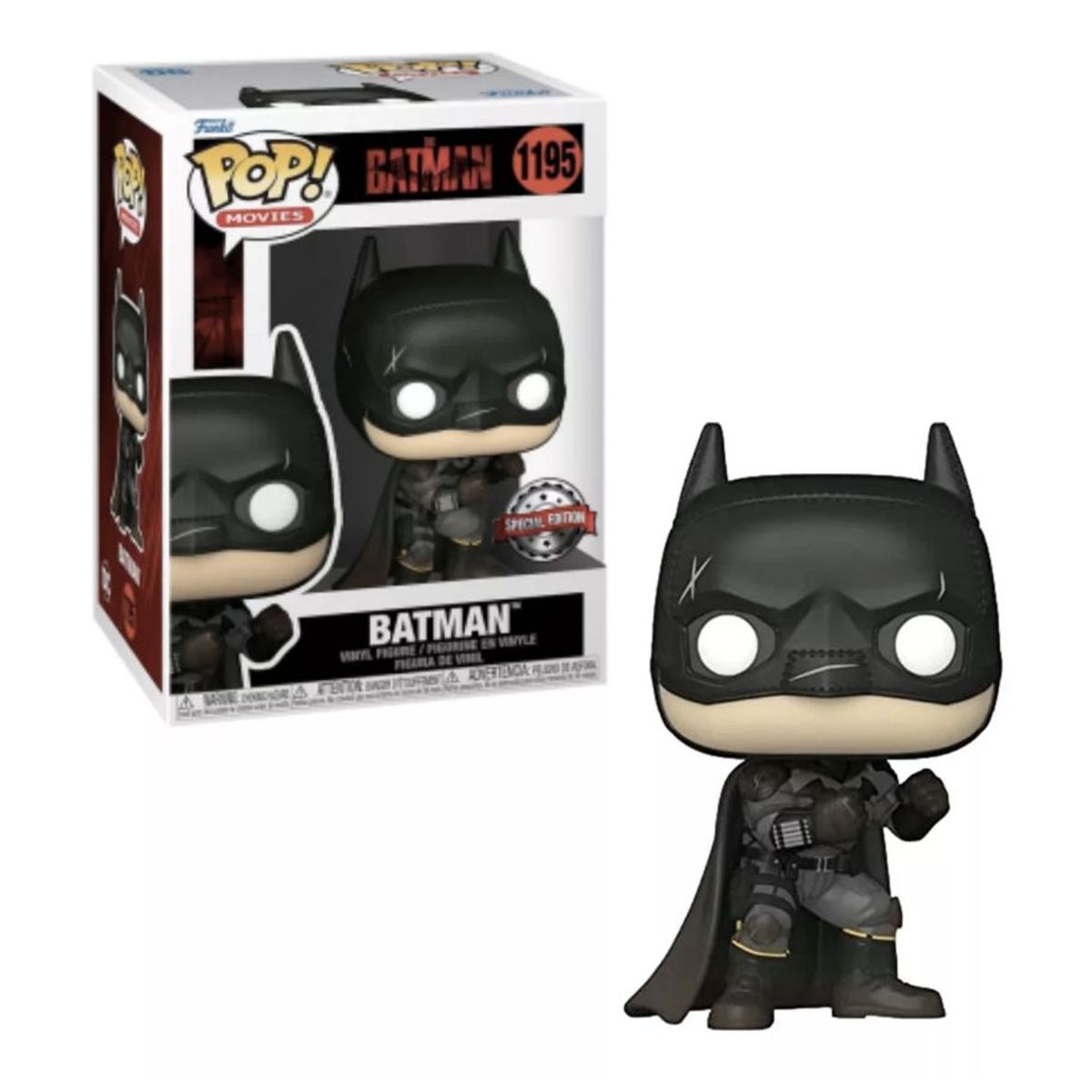 FUNKO - Batman Funko Pop 1195 The Batman Exclusivo Original