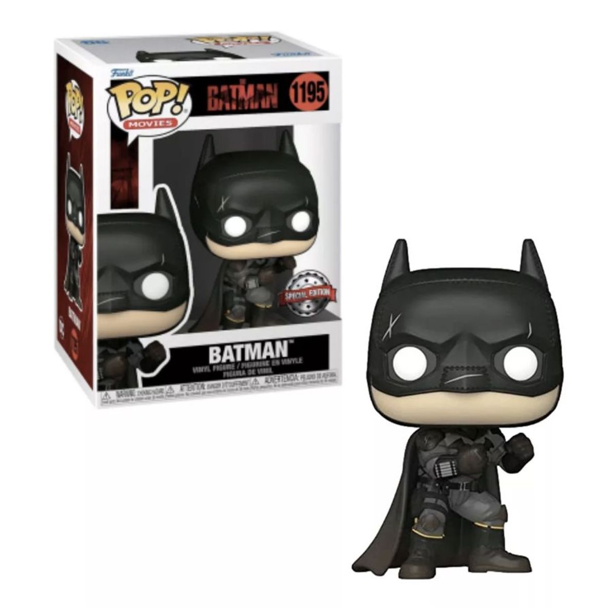 FUNKO - Batman Funko Pop 1195 The Batman Exclusivo Original