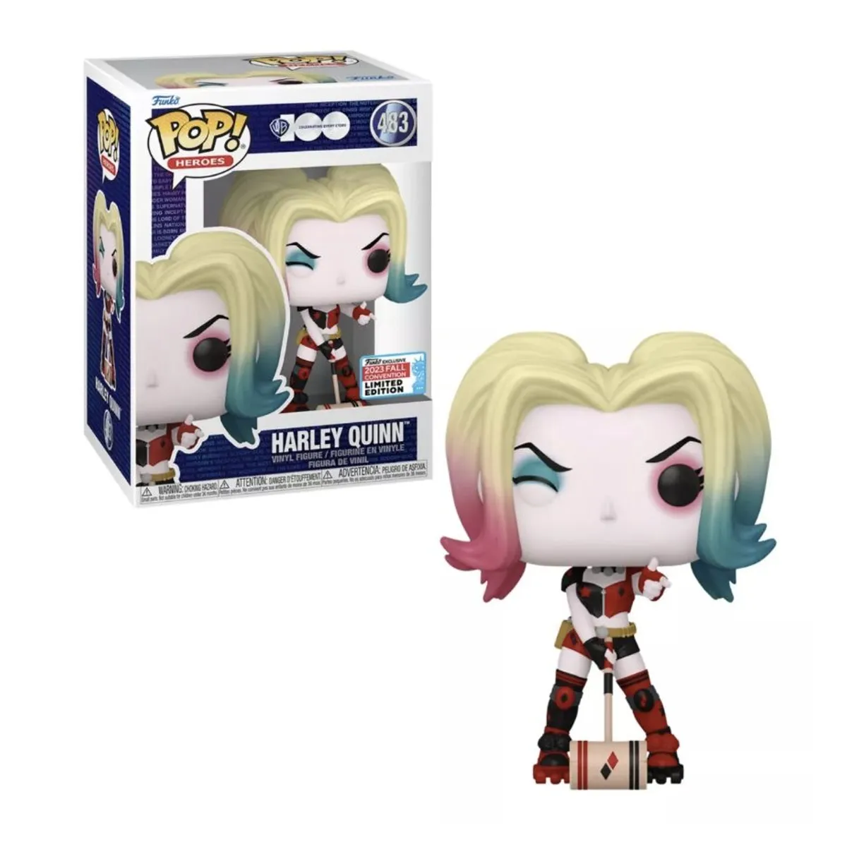 FUNKO - Harley Quinn Funko Pop 483 Dc Exclusivo Convencion