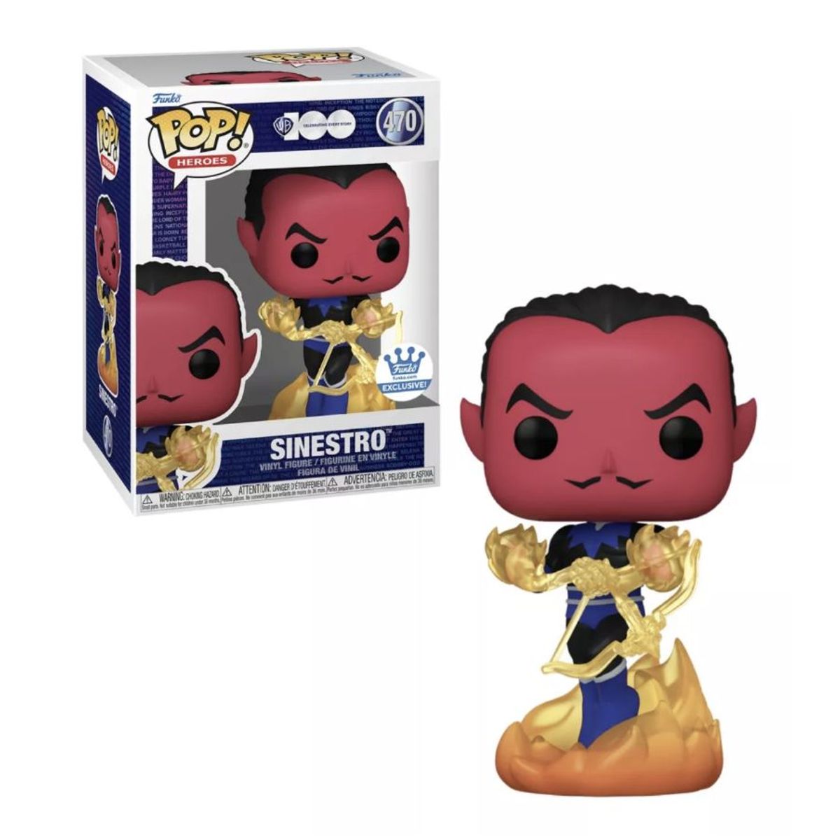 FUNKO - Siniestro Funko Pop 470 Xmen Exclusivo Sinestro