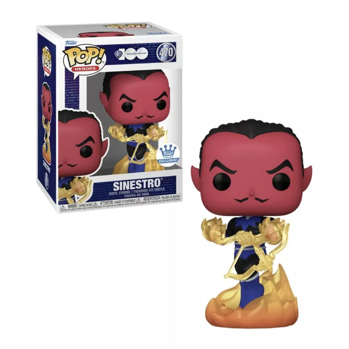 FUNKO - Siniestro Funko Pop 470 Xmen Exclusivo Sinestro