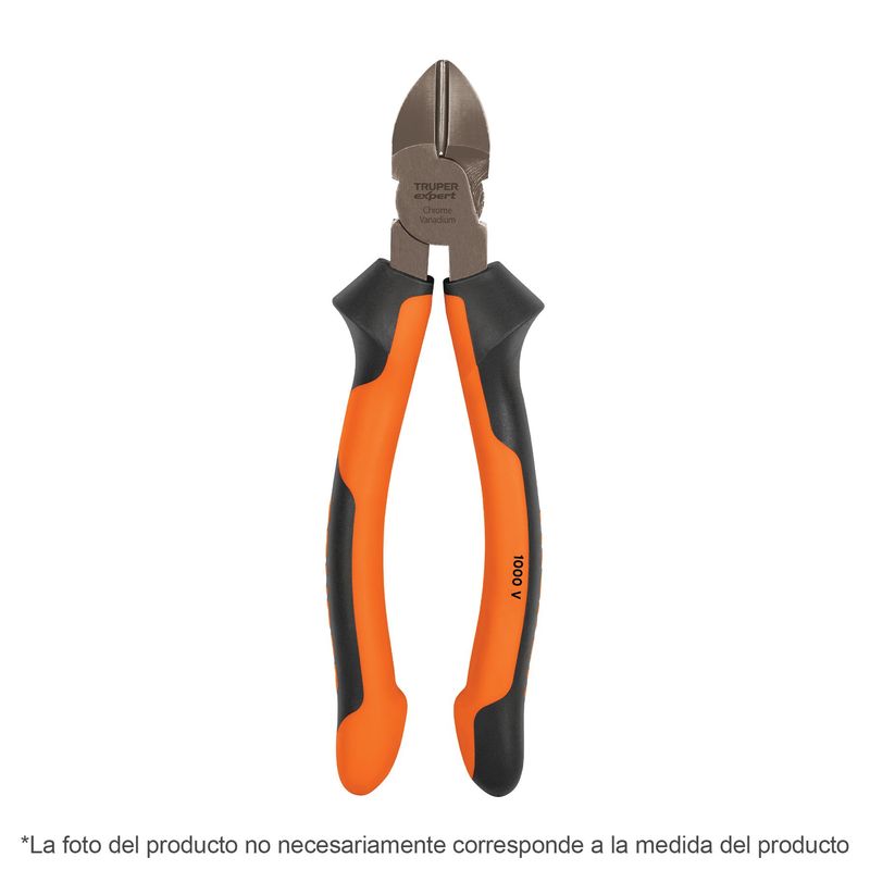 TRUPER - Alicate 6" (15cm) Corte Diagonal Comfort Grip Profesional 17331 Truper