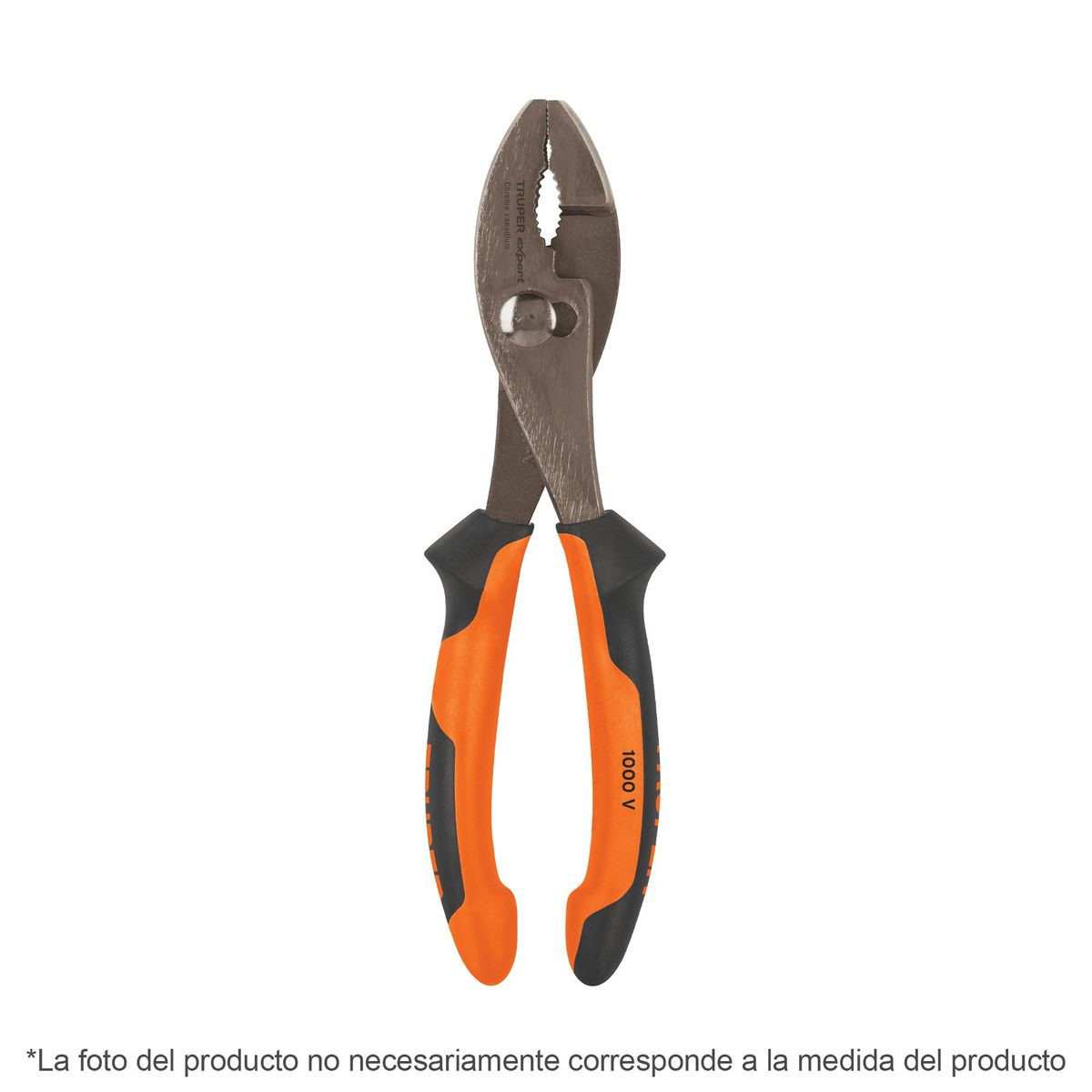 TRUPER - Alicate 10" (25cm) Mecánico Comfort Grip Profesional 13066 Truper