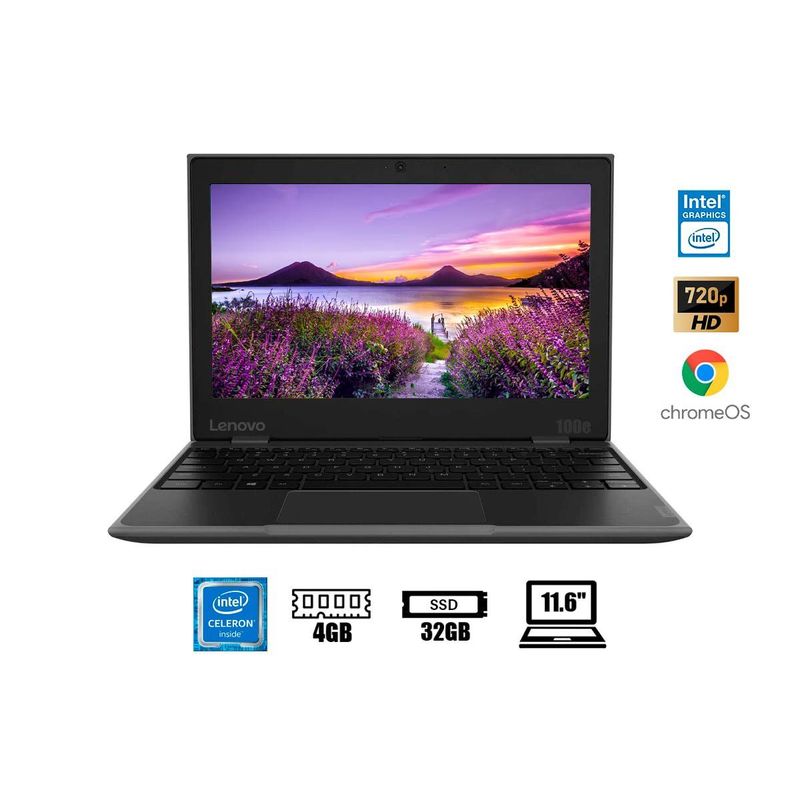 LENOVO - LAPTOP CHROMEBOOK LENOVO 100E 2DA GEN 116 81MA002NPD