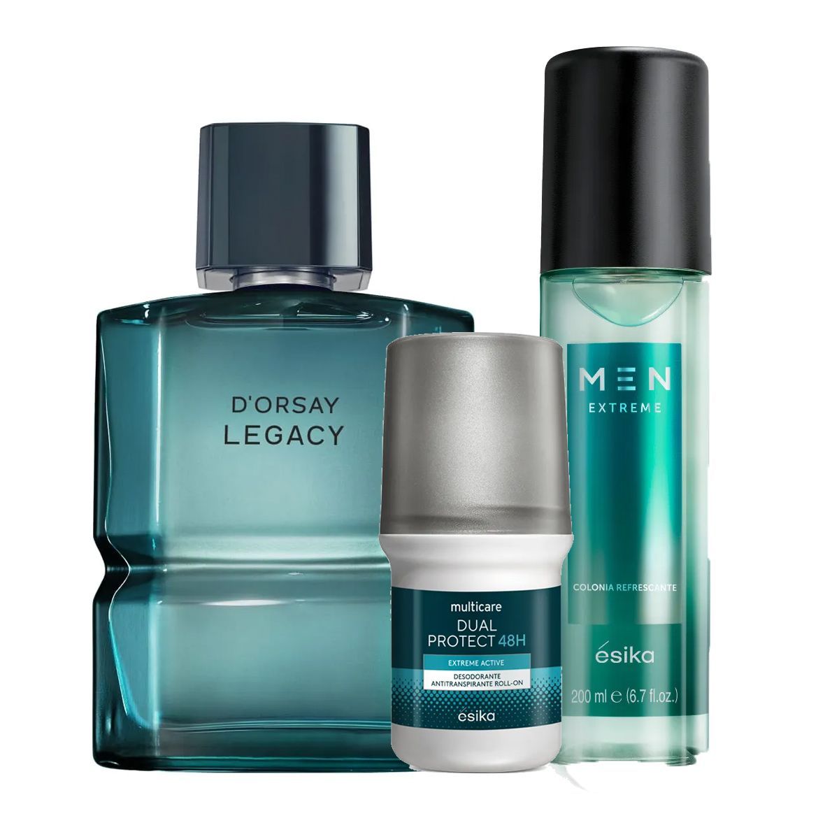 ESIKA - Dorsay Legacy Perfume de Hombre con Deo y Refresh