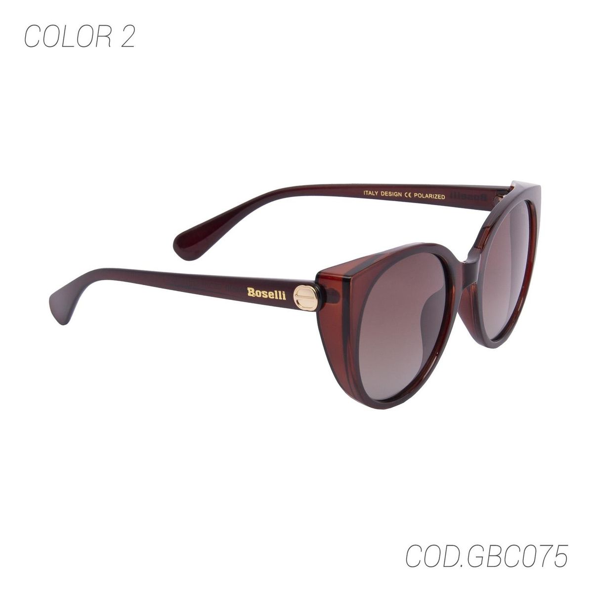 BOSELLI - LENTES DE SOL POLARIZADOS MUJER GBC075 BOSELLI