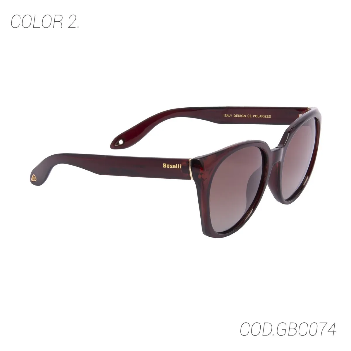 BOSELLI - LENTES DE SOL POLARIZADOS MUJER GBC074 BOSELLI