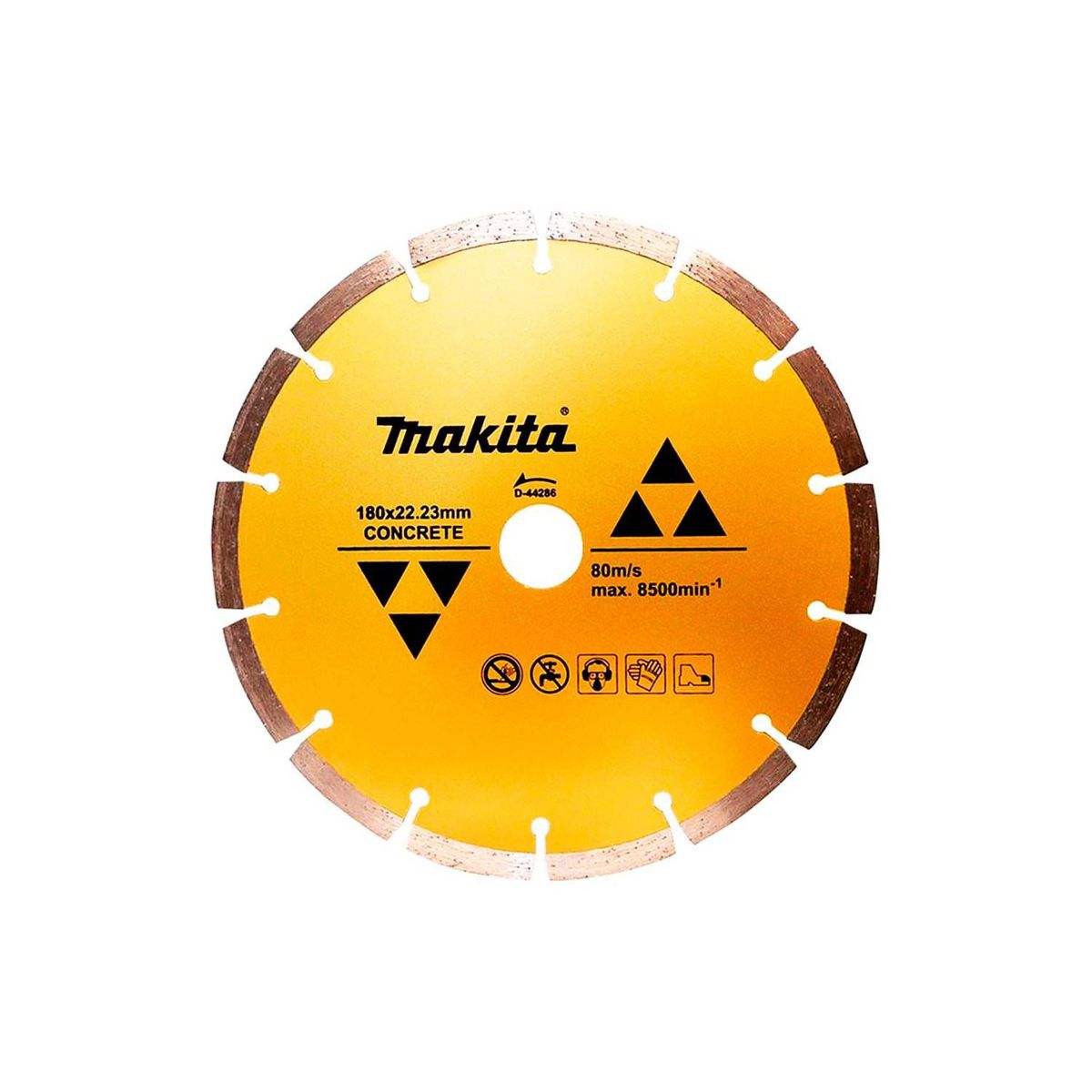 MAKITA - Disco Diamantado Segmentado 7″ x 78″ Makita D-44286 Corte Concreto