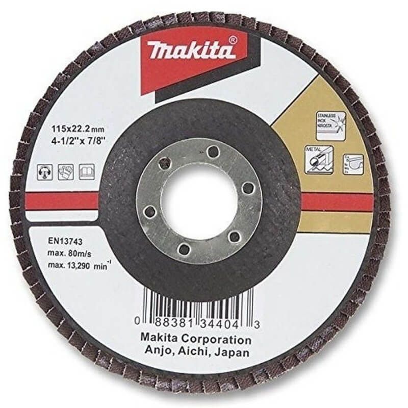 MAKITA - Disco Flap curvo Pinox 4 12 Grano 36 Estandar