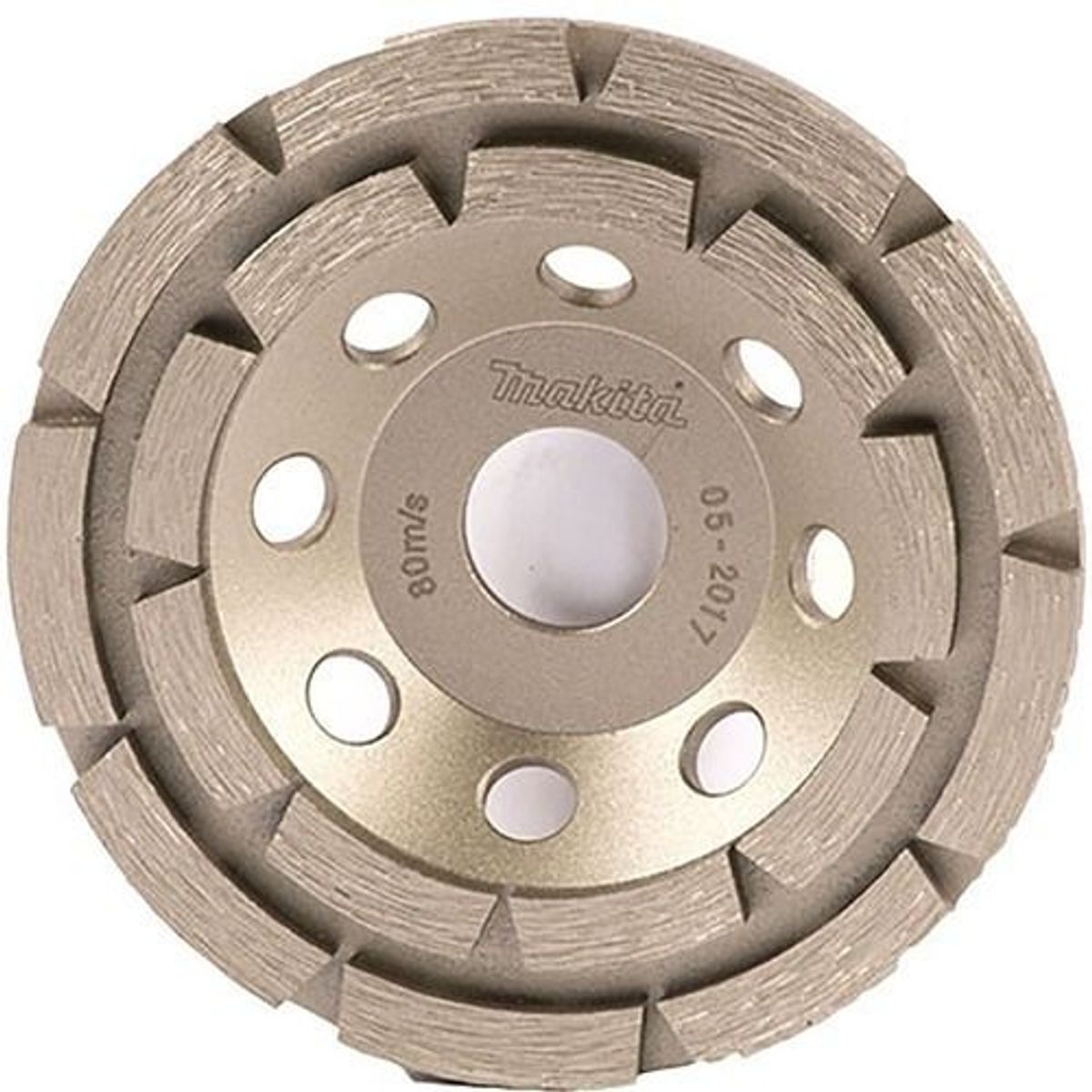 MAKITA - Copa Diamantada Abrasivo 4 12 115mm x 22mm Doble linea