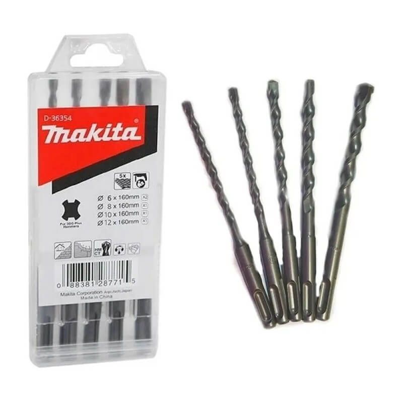 MAKITA - Set Brocas SDS-PLUS 5Pzs Makita D-36354