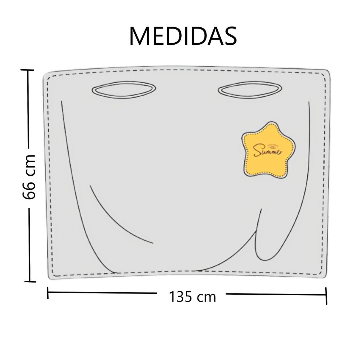 GENERICO - Toalla Bata de baño suave de microfibra Amarillo - 66 x 135 CM