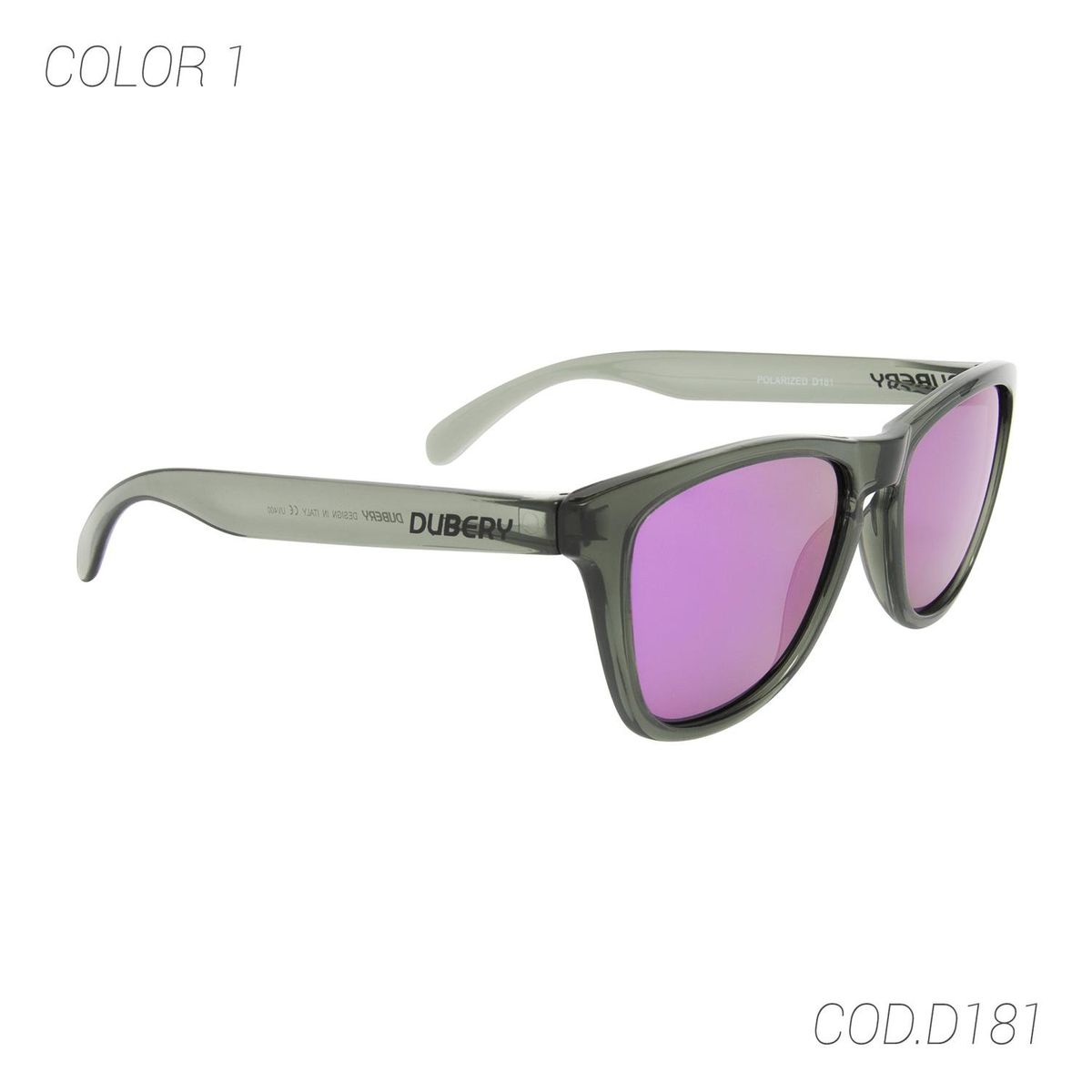 DUBERY - LENTES DE SOL POLARIZADOS UNISEX D181 DUBERY