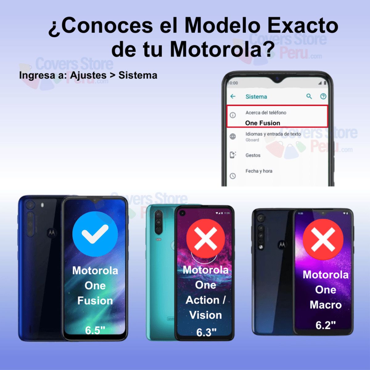 GENERICO - Mica para Motorola One Fusion Cerámica Mate Antishock Resistente