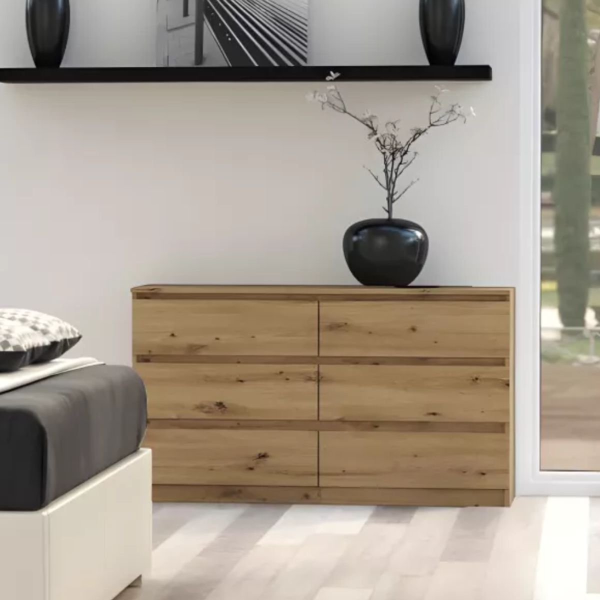 GENERICO - Cómoda Grande Aster 6cj - Petrox Home