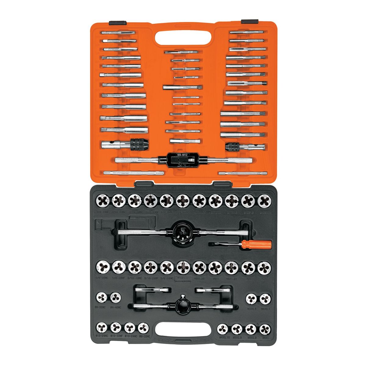 TRUPER - Juego de 76 piezas de machuelos y tarrajas