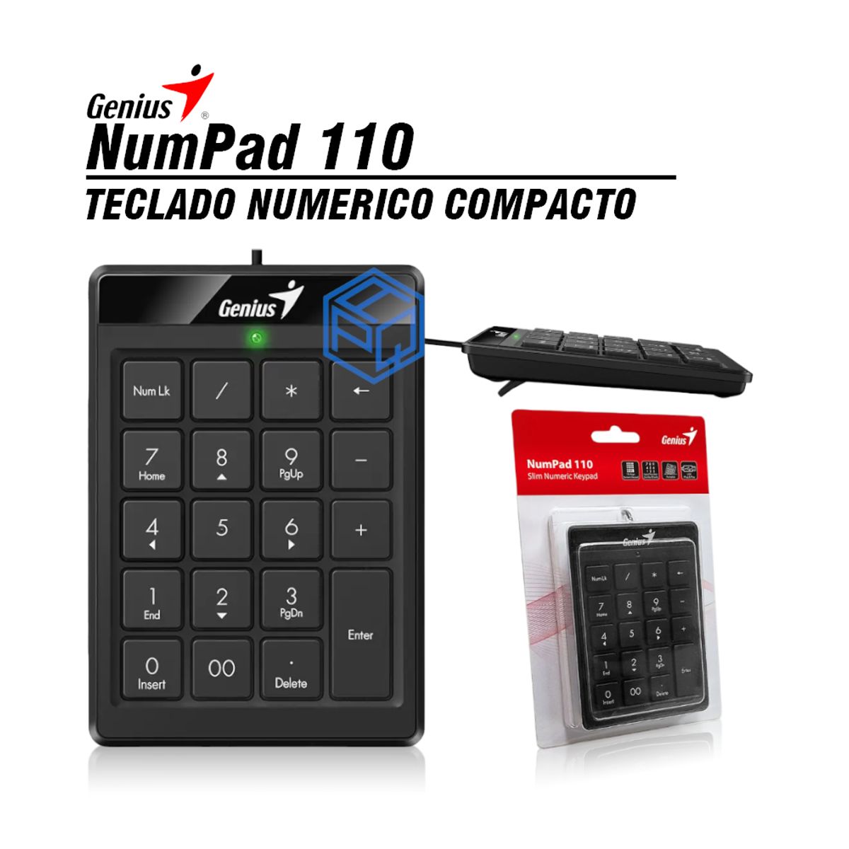 GENIUS - TECLADO NUMERICO GENIUS NUMPAD 110
