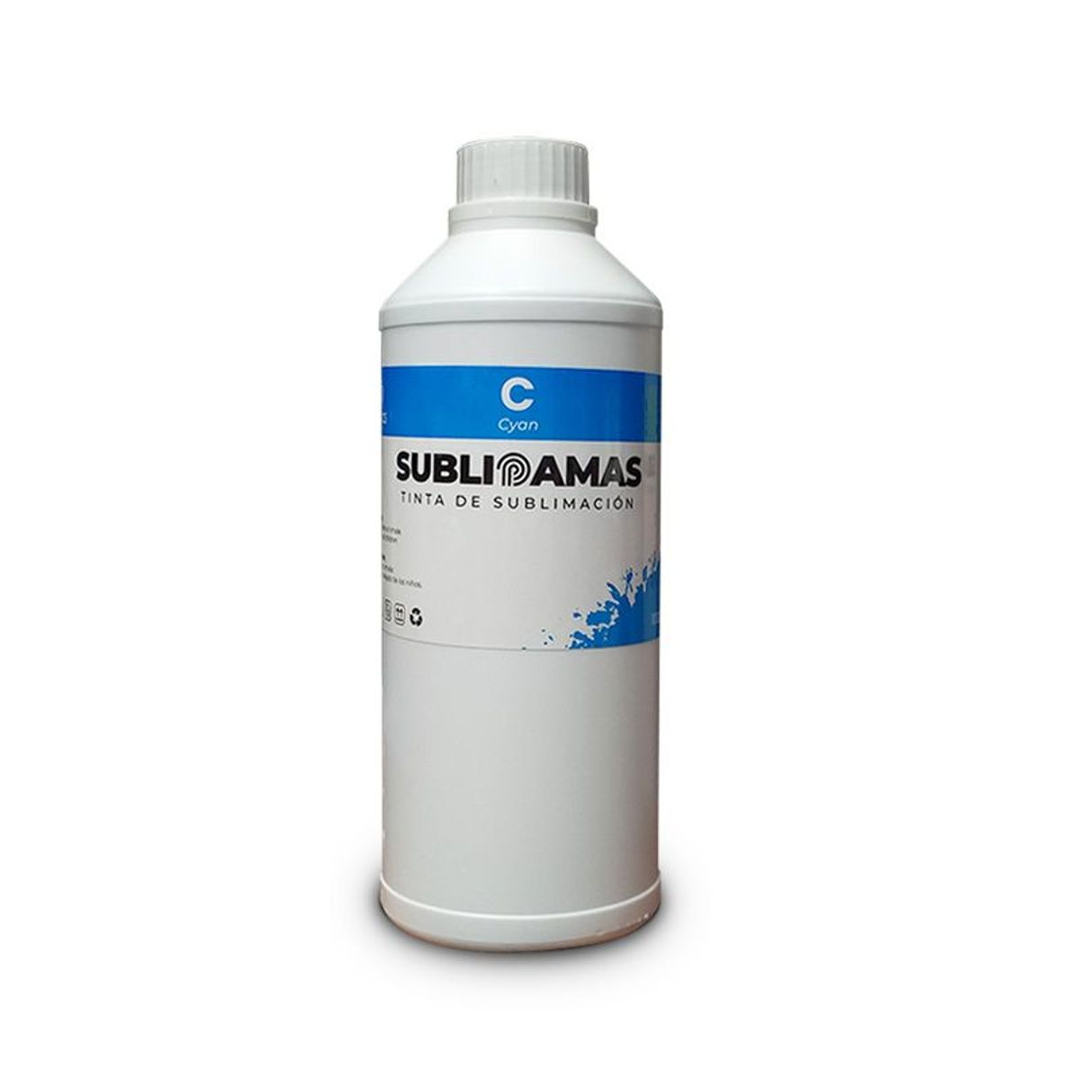 GENERICO - Tinta De Sublimación Pamas 1 Litro - Cyan