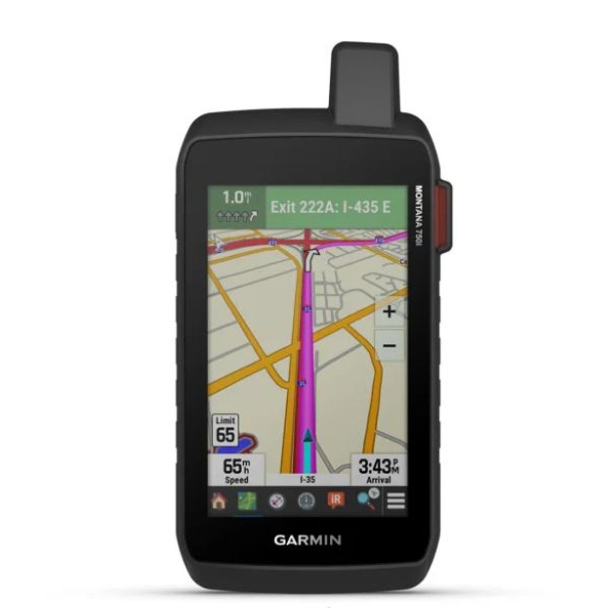 GARMIN - Gps navegador de mano modelo Montana 750i  con Camara de Fotos