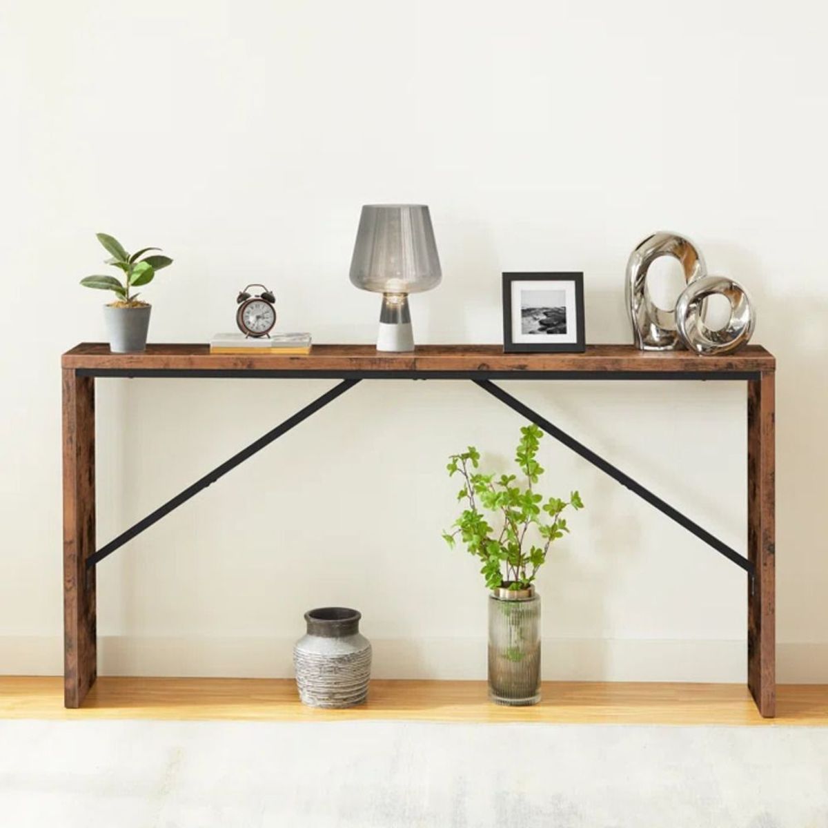 TU MESITA - Consola de Entrada Sahara color Marrón TU MESITA