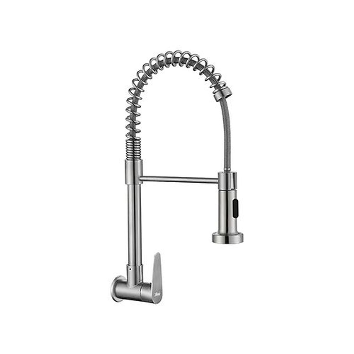 GENERICO - Llave Ganso  con Resorte para Cocina Satinado Acero 304