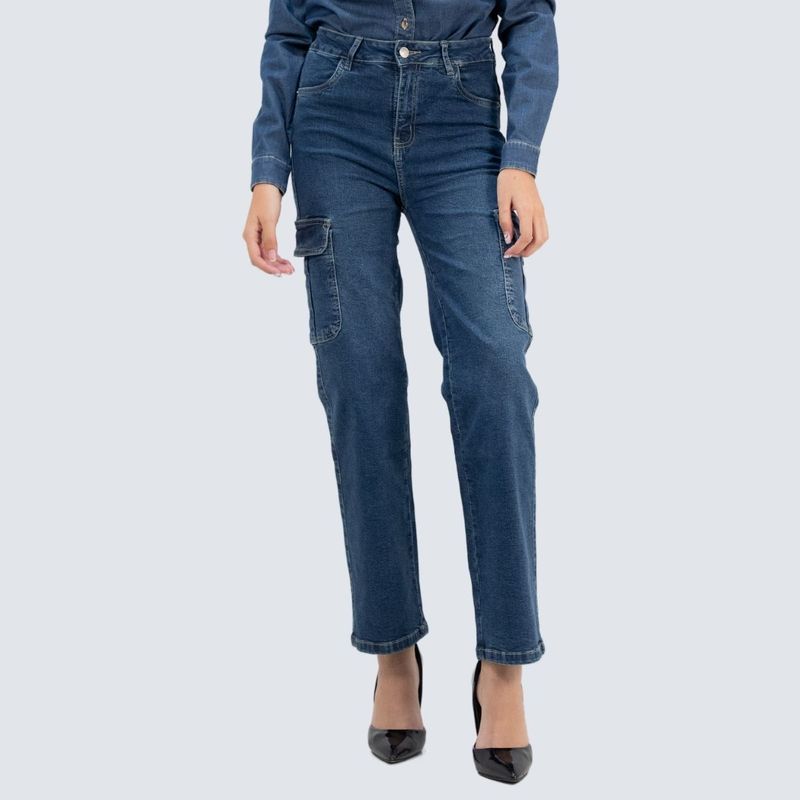 PARADA 111 - JEAN CARGO RECTO MUJER PARADA111 LIZA