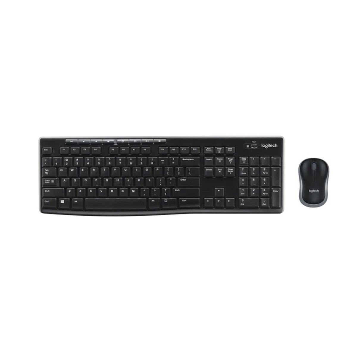 LOGITECH - Teclado Logitech  Mouse Mk270 Wireless Usb Black