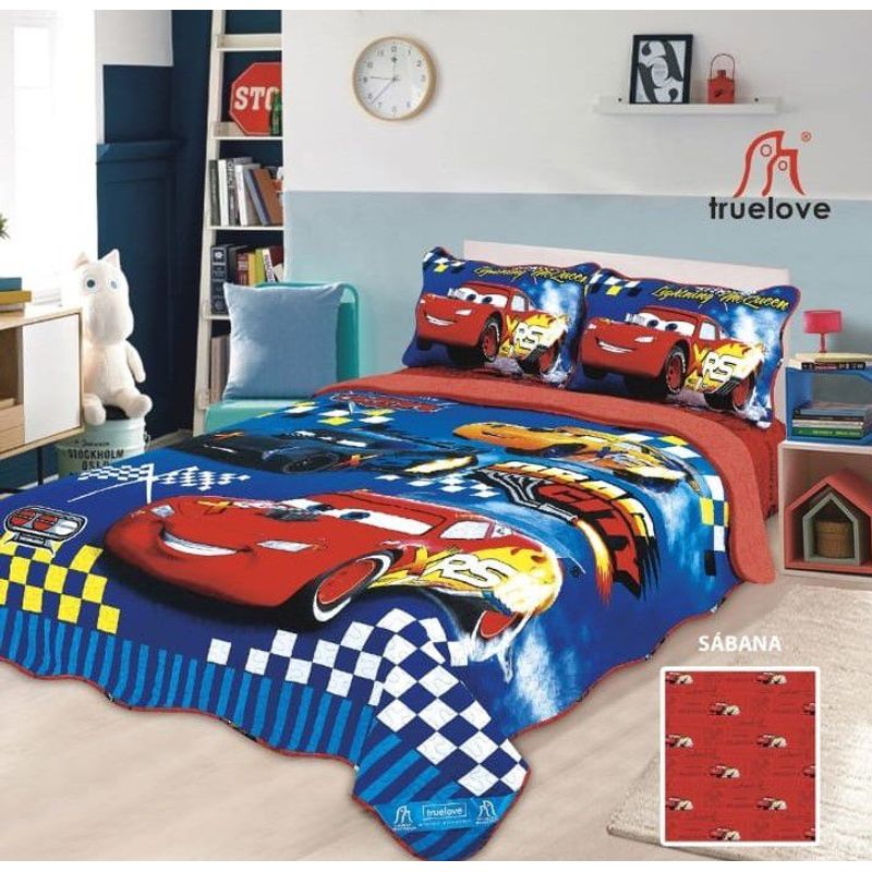 CUTE - CUBRECAMA CON SHERPA  DISNEY DE 1.5 PLZ