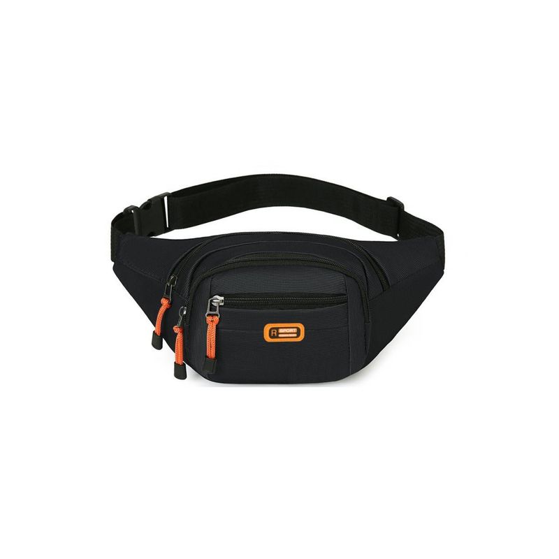 GENERICO - Riñonera Deportiva De 3 Bolsillos Para Hombre Mujer Canguro