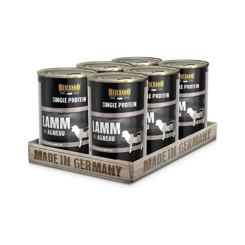 GENERICO - Belcando Monoproteico Sabor Cordero Lata 400gr x 6und