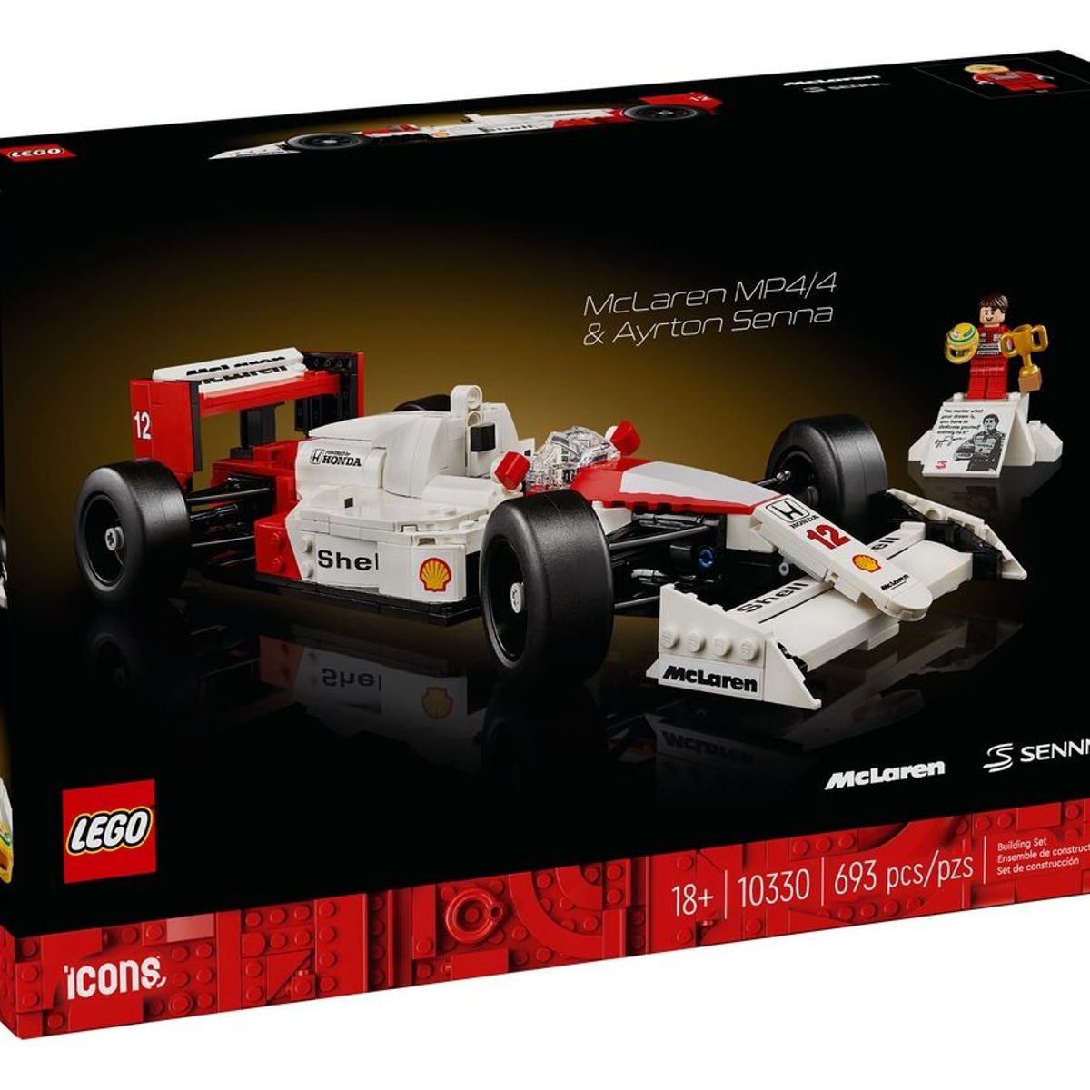 LEGO - LEGO 10330 McLaren MP44 y Ayrton Senna
