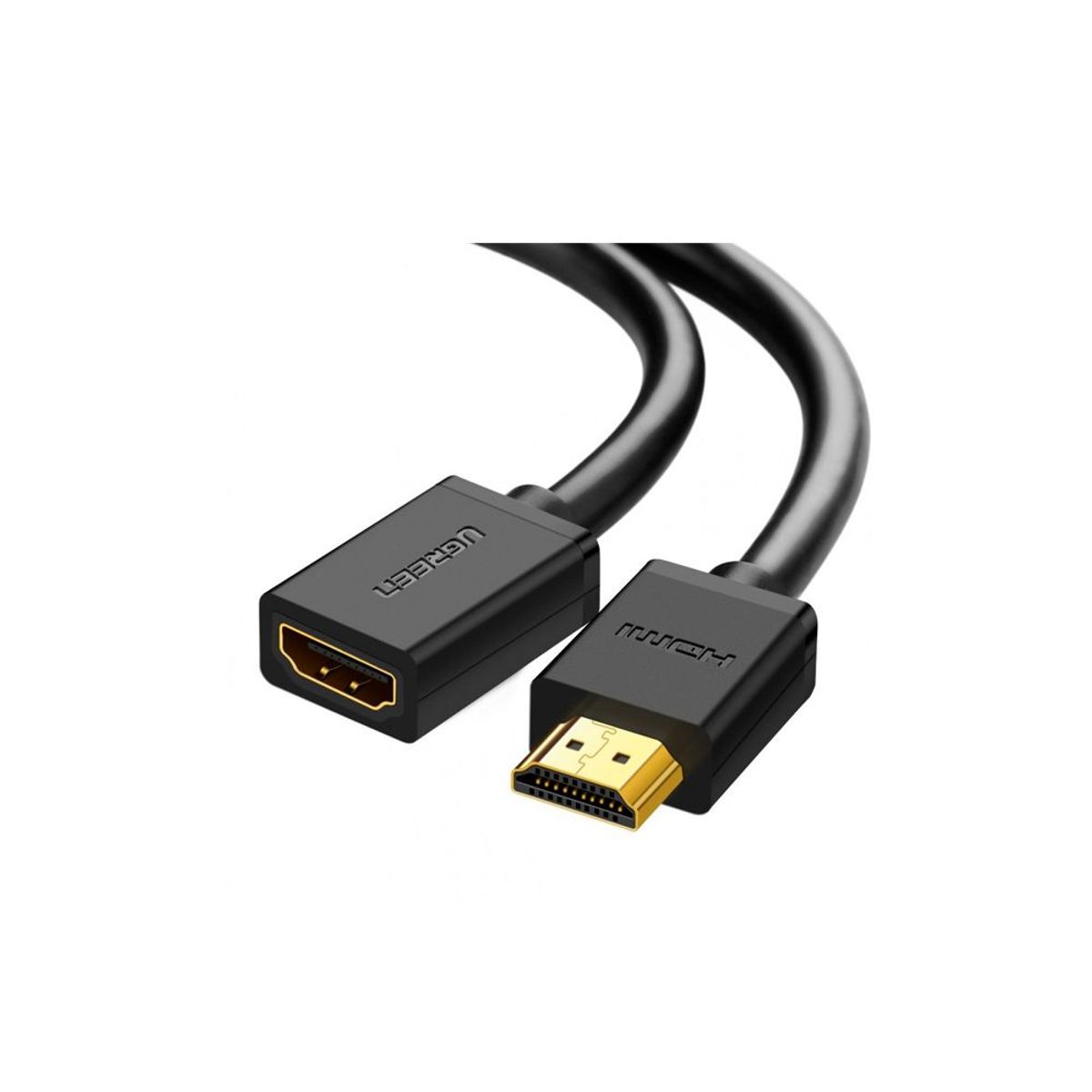 UGREEN - Cable de extension HDMI UGREEN, 4K, 3D, Macho a Hembra, 2 metros
