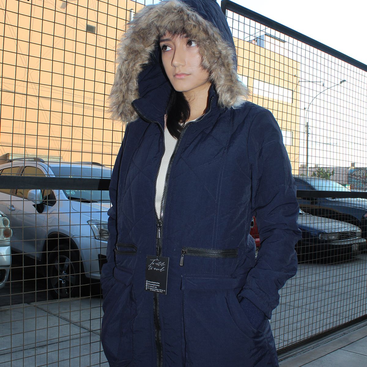 GENERICO - Casaca Parka Abrigo de Invierno para Mujer