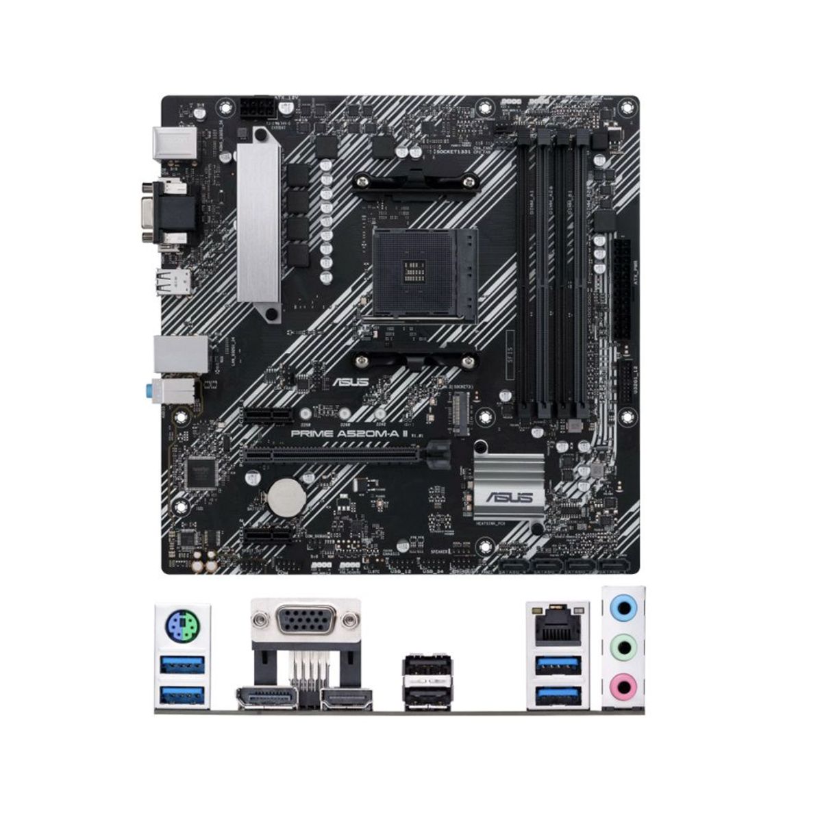 ASUS - Motherboard ASUS PRIME A520M-A II-CSM Chipset AMD Socket AMD AM4 mATX