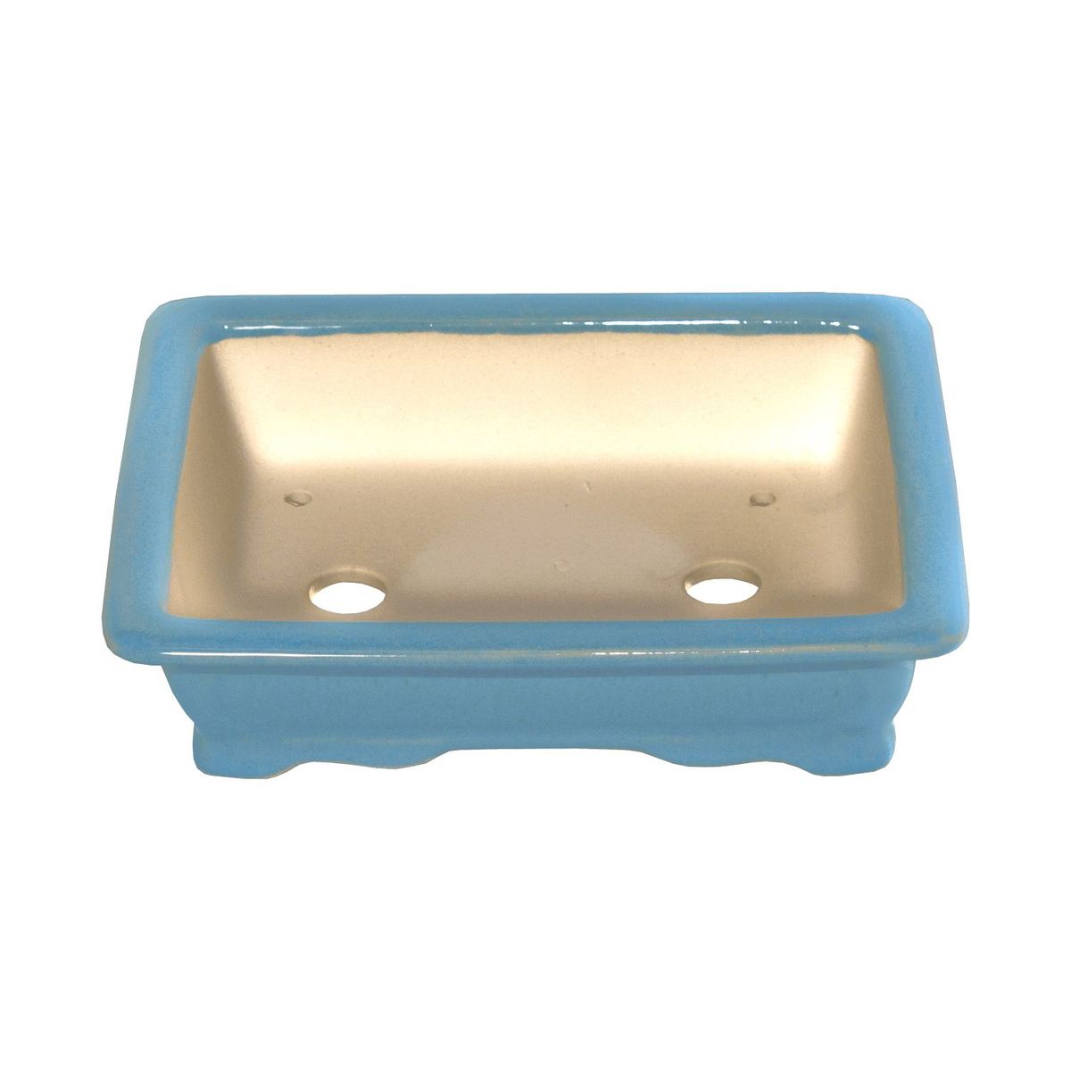 PERUBONSAI - MACETA PARA BONSAI ESMALTADA - YIXING - 19x14x5cm