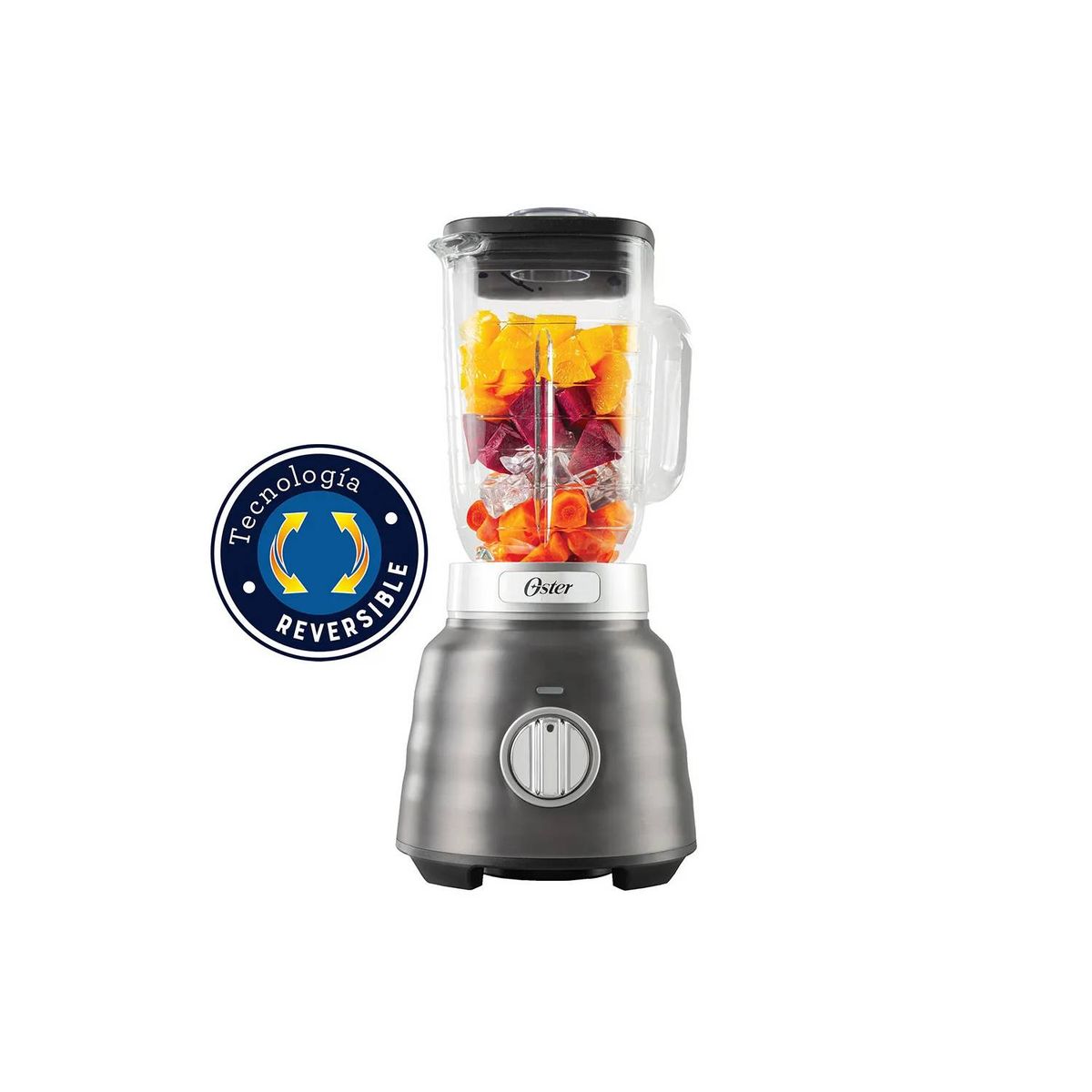 OSTER - Licuadora Max Reversible Oster BLSTPBRGR de 2 Velocidades 1500 W