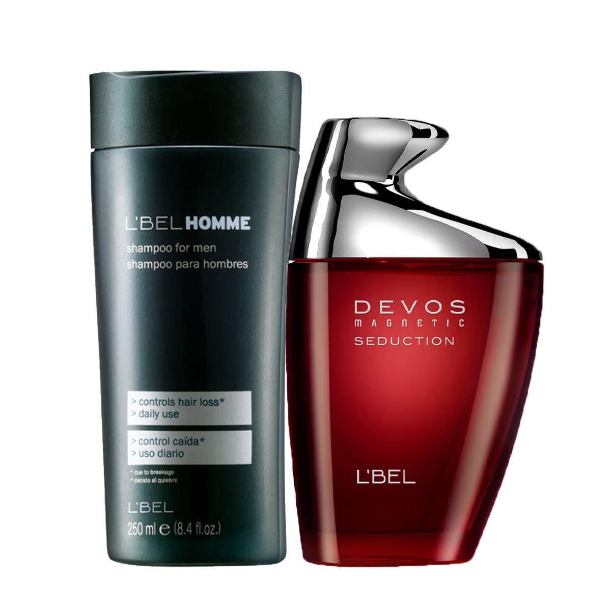 LBEL - Devos Magnetic Seduction Perfume de Hombre con Shampoo