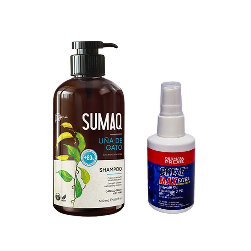 SUMAQ - Shampoo Sumaq Uña de Gato + Crece Max Extra