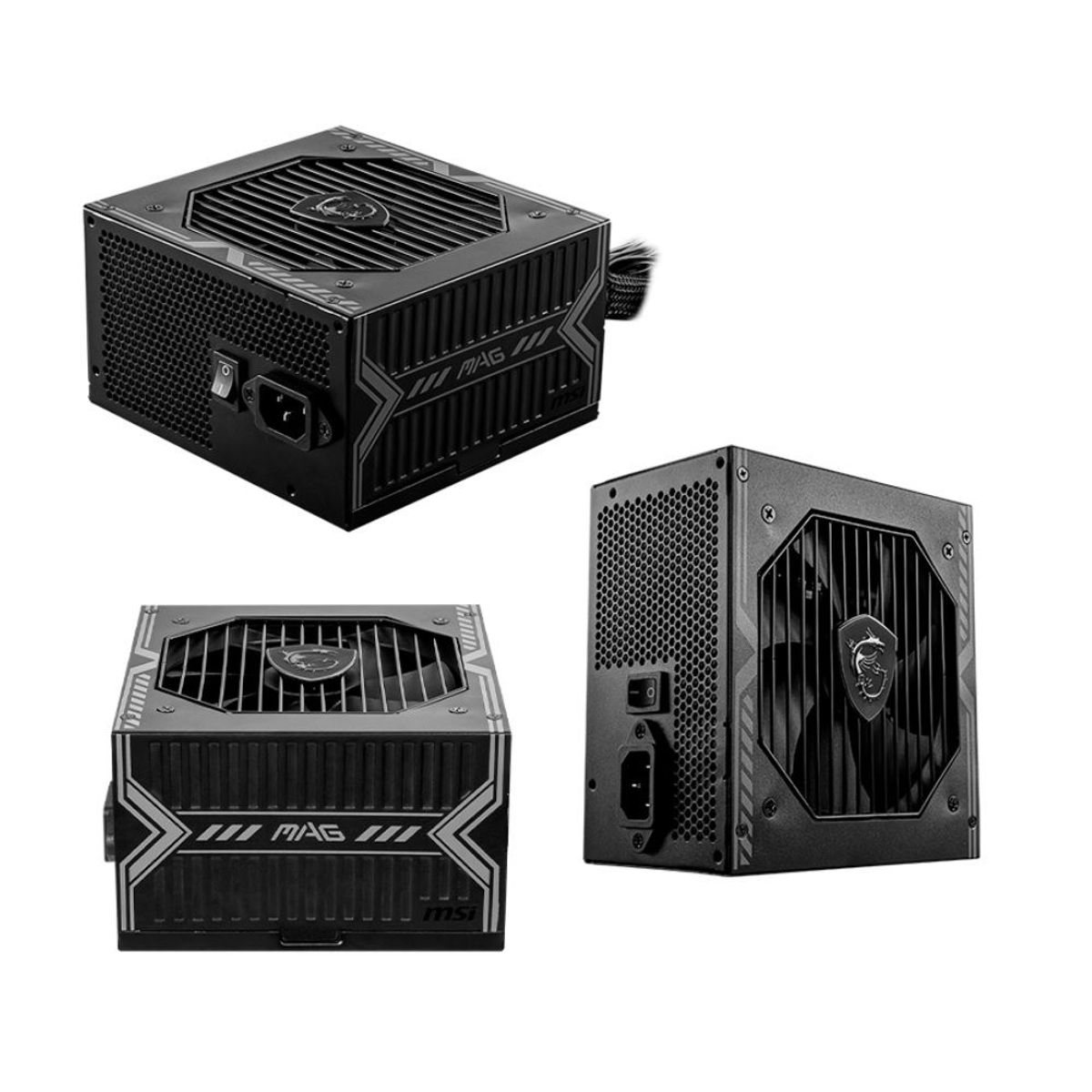 MSI - Fuente poder MSI MAG A750BN PCIE5 750W 80 PLUS Bronze Formato ATX..